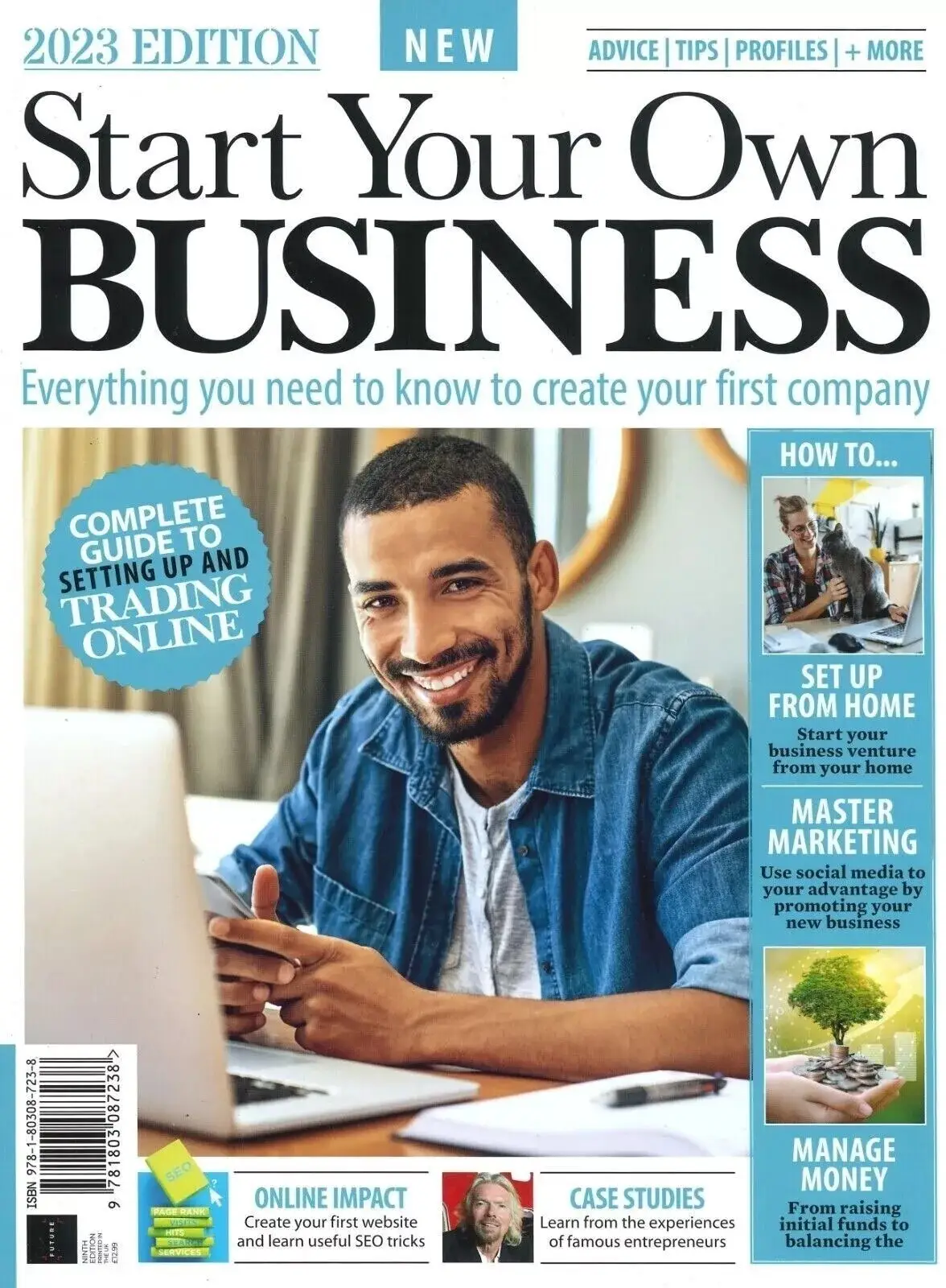 Start Your Own Business Magazine: Marketing Tips, Richard Branson, 2023 Edition