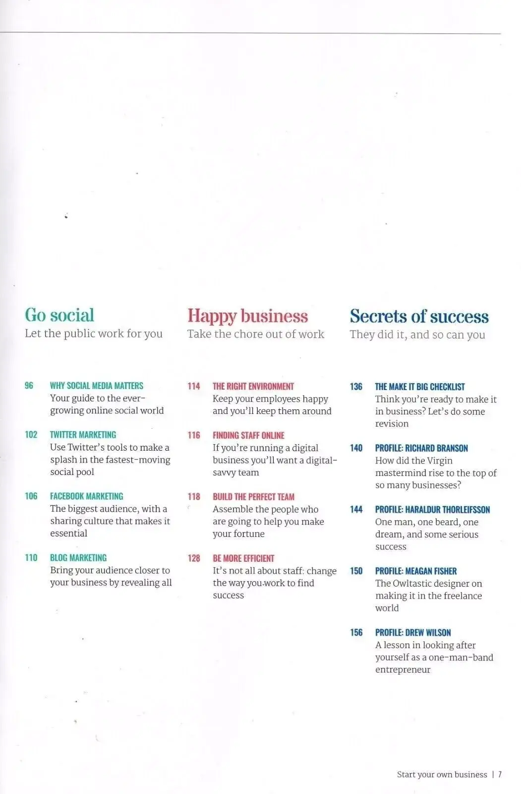 Start Your Own Business Magazine: Marketing Tips, Richard Branson, 2023 Edition - image 3 | Free standard UK delivery included | Discount Quality Products
