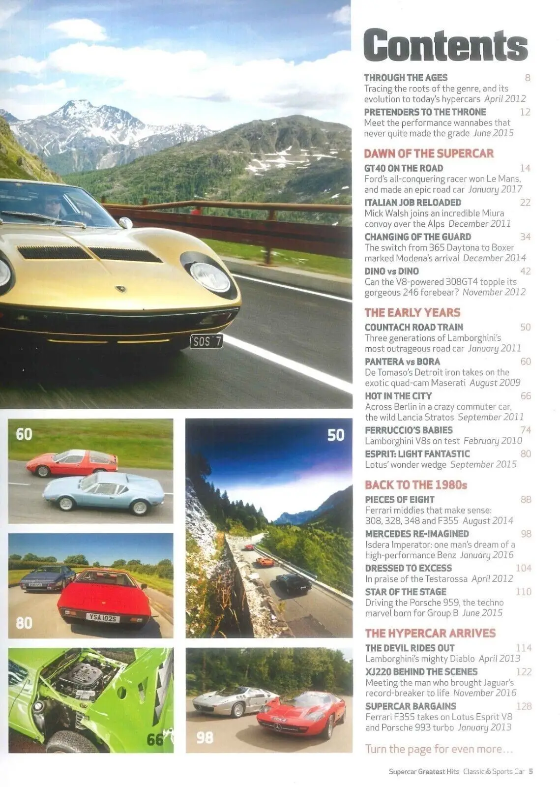 Classic & Sports Car Magazine, Collector's Edition, Supercar Greatest Hits, 2019 - image 2 | Free standard UK delivery included | Discount Quality Products