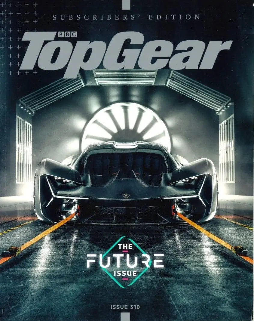 BBC Top Gear Magazine: Issue 310, Jaguar I-Pace, Tesla, Audi Q8, Cars, July 2018