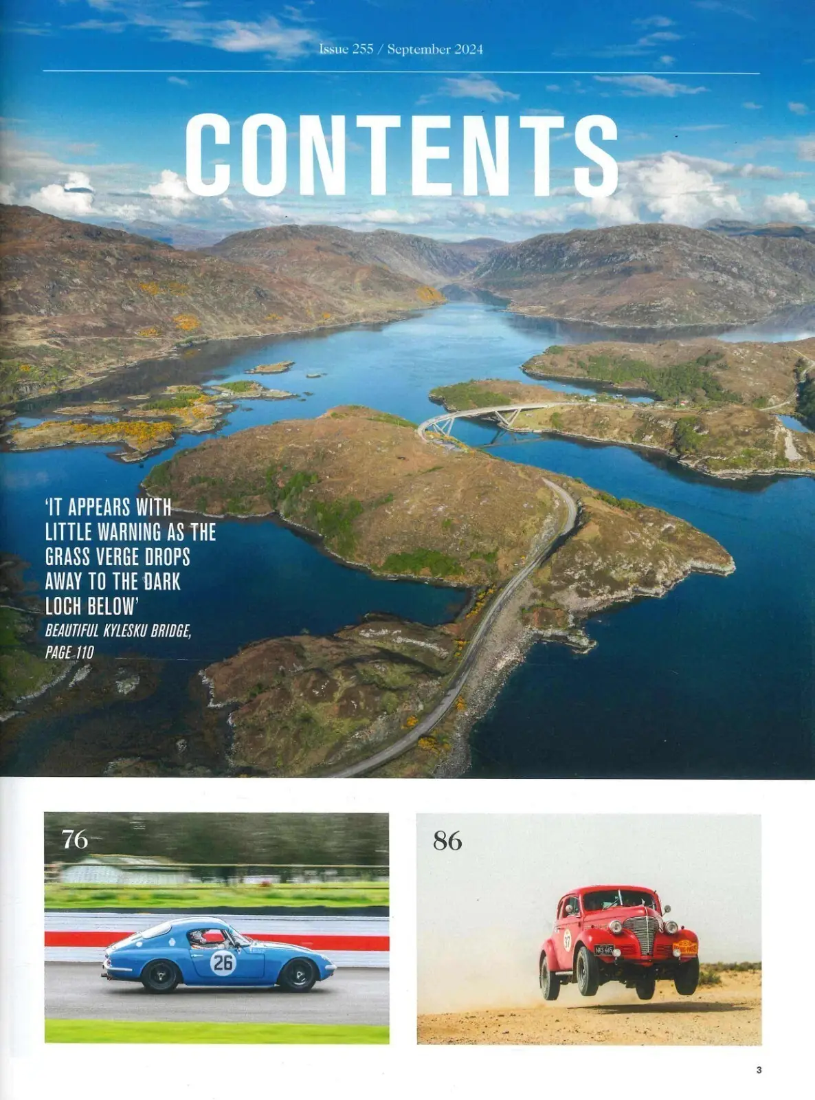 Octane Magazine #255, Audi Sport Quattro, Vintage Bentleys, Lotus Elan Sept 2024 - image 2 | Free standard UK delivery included | Discount Quality Products