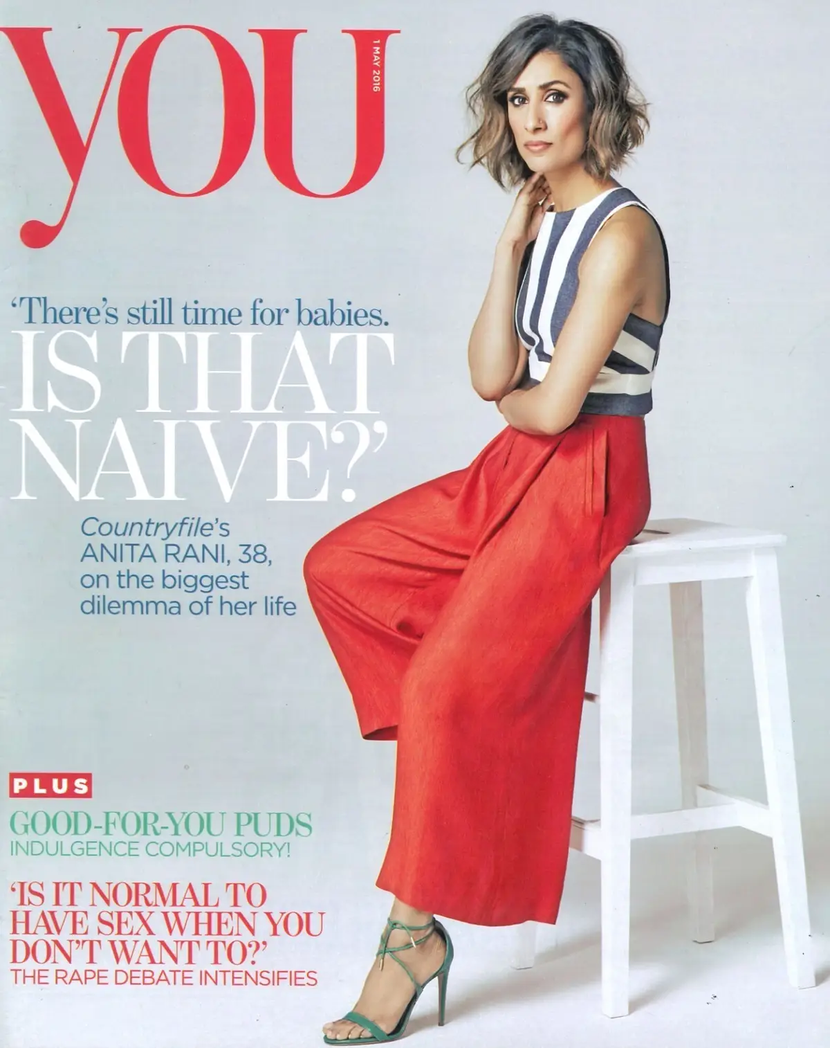 You Magazine, Anita Rani, Chris Packham, Olympian Jessica Ennis-Hill, 1.5.16 - Free standard UK delivery included | Discount Quality Products