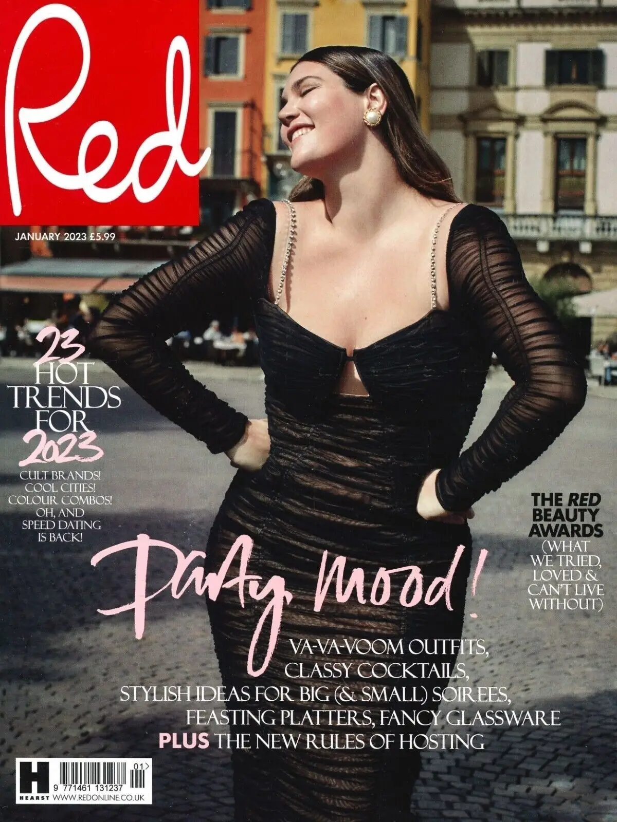 Red Magazine, Adjoa Andoh, Matt Goss, Celia Walden, Lucy Edwards, January 2023