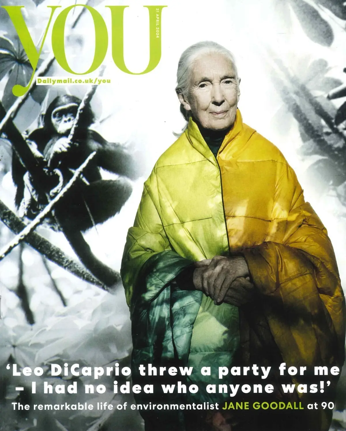 You Magazine: Jane Goodall, Helen Lederer, Hairy Bikers, Rishi Sunak, 21.4.24