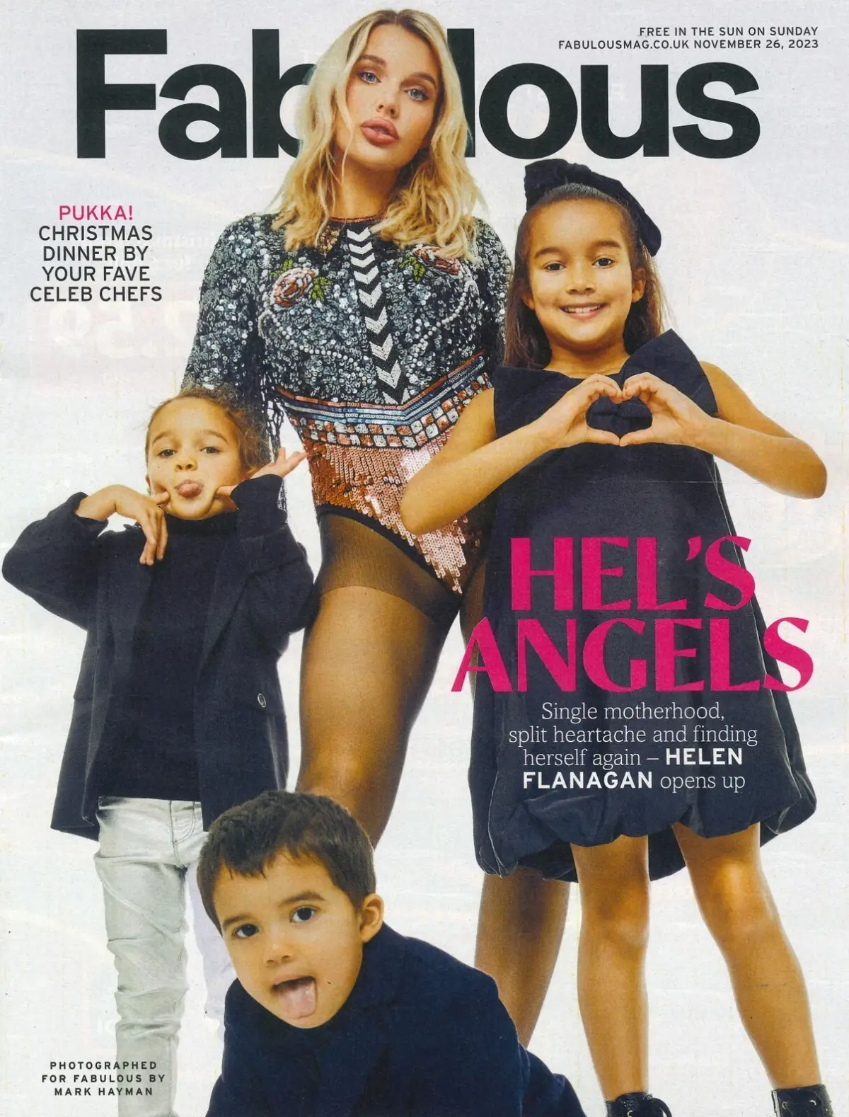 Fabulous Magazine Helen Flanagan, Will Young, Caroline Quentin, Fashion 26.11.23