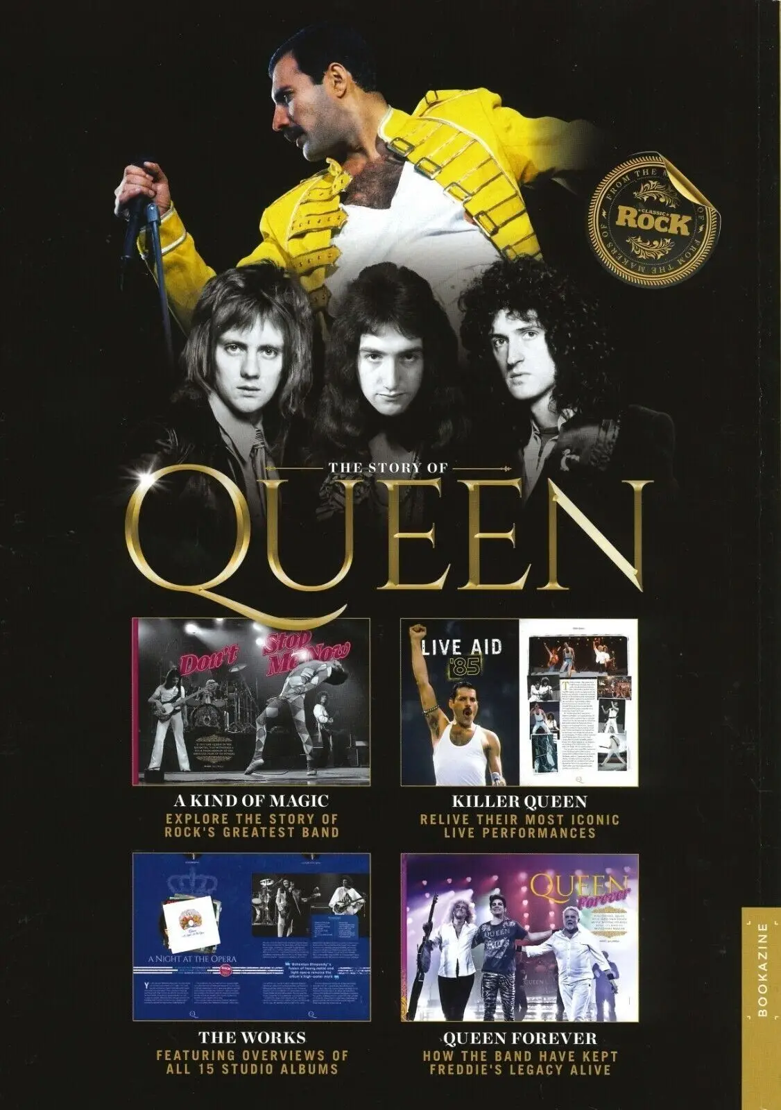 Classic Rock Magazine, Story of Queen, Freddie Mercury, Deacon, Taylor, 2022 - image 4 | Free standard UK delivery included | Discount Quality Products