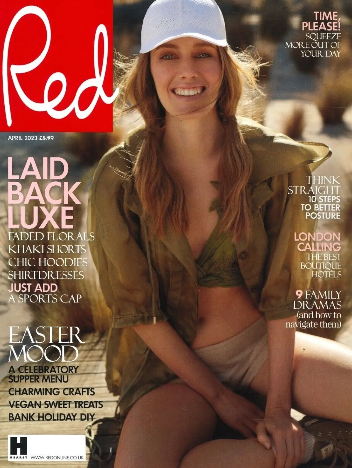 Red Magazine April 2023, Easter, Andi Osho, Andy Serkis, Fashion, Women's Day