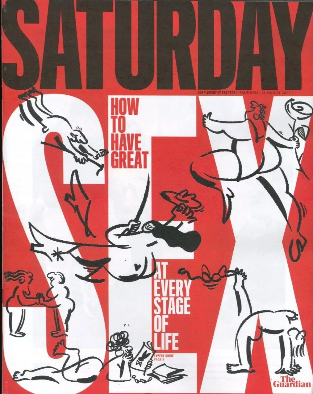 Guardian Saturday Magazine: Rose Matafeo, Kiell Smith, Sam Holcroft, 12.8.23