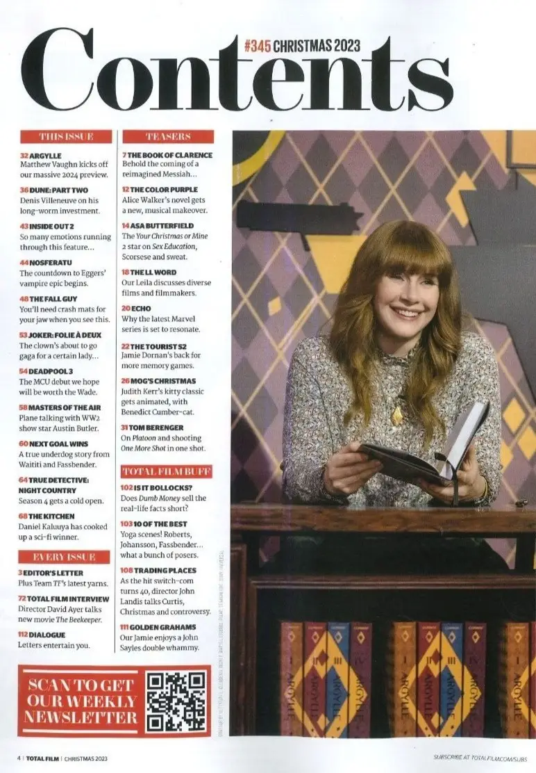 Total Film Magazine: Argylle, Dune, Furiosa, Rebel Moon, Joker, Christmas 2023 - image 2 | Free standard UK delivery included | Discount Quality Products