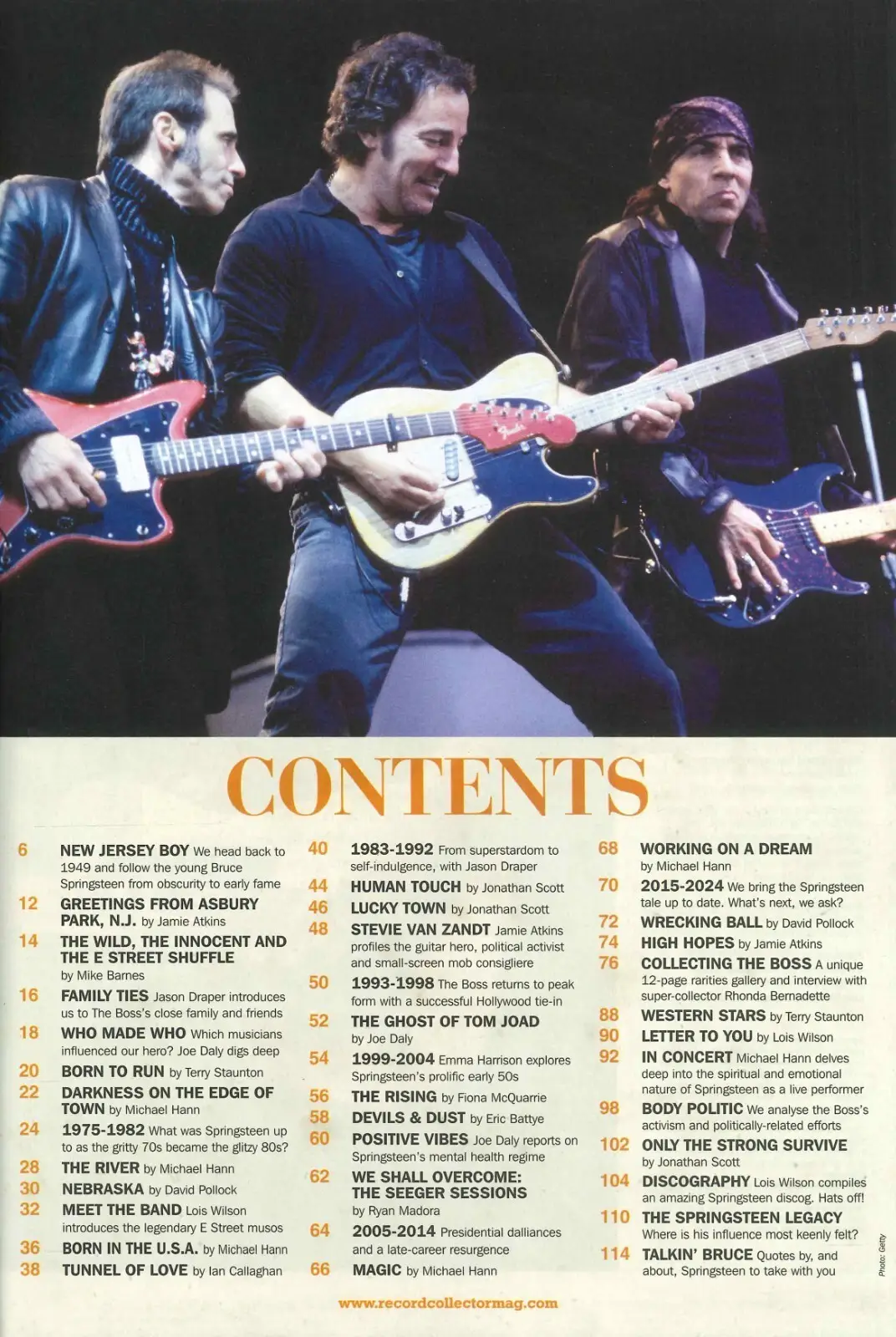 Record Collector Magazine: Bruce Springsteen, Stevie Van Zandt, Rock Music, 2024 - image 2 | Free standard UK delivery included | Discount Quality Products