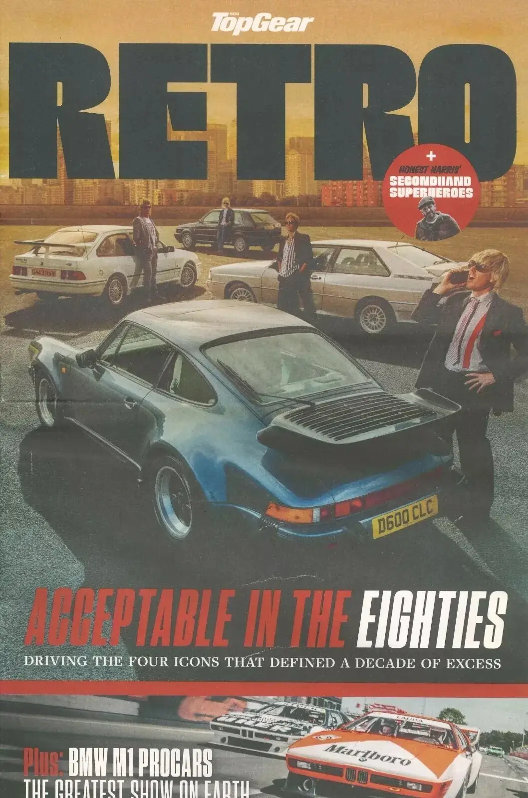 BBC Top Gear Magazine Supplement: Retro, BMW M1 Procars, Alpine A110, Porsche