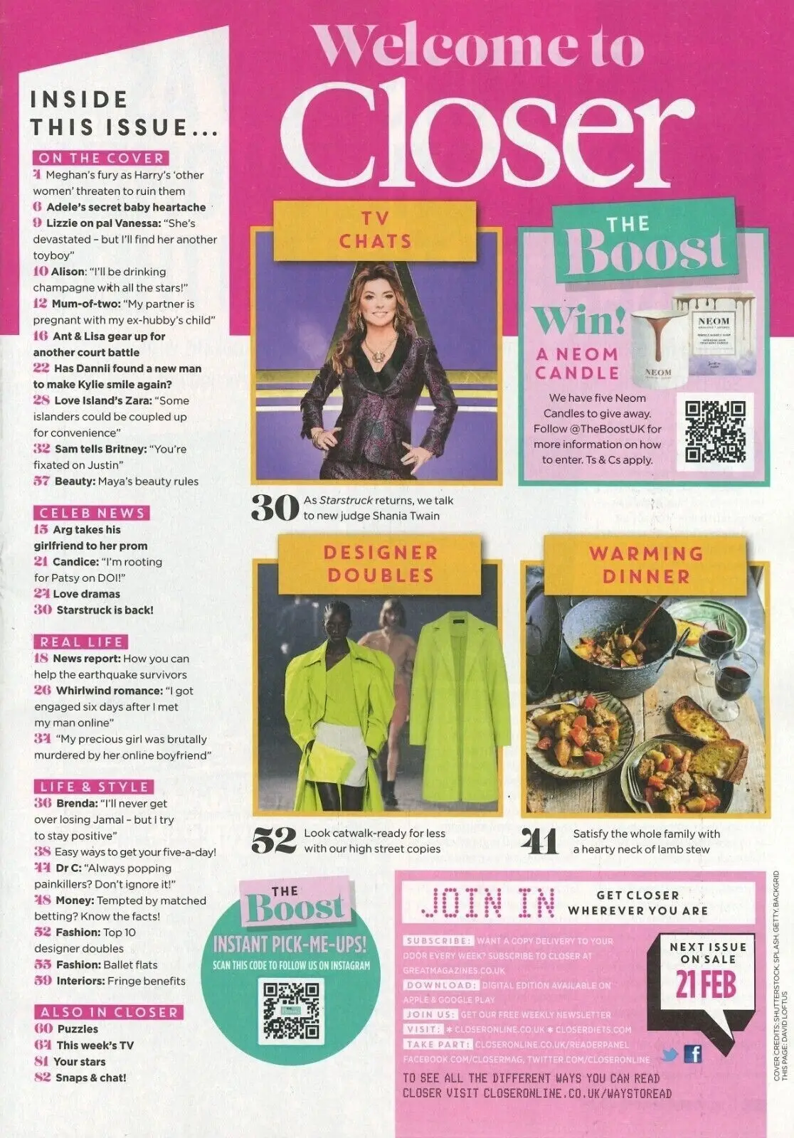 Closer Magazine, Meghan Markle, Prince Harry, Adele, Britney Spears, 18.2.23 - image 2 | Free standard UK delivery included | Discount Quality Products