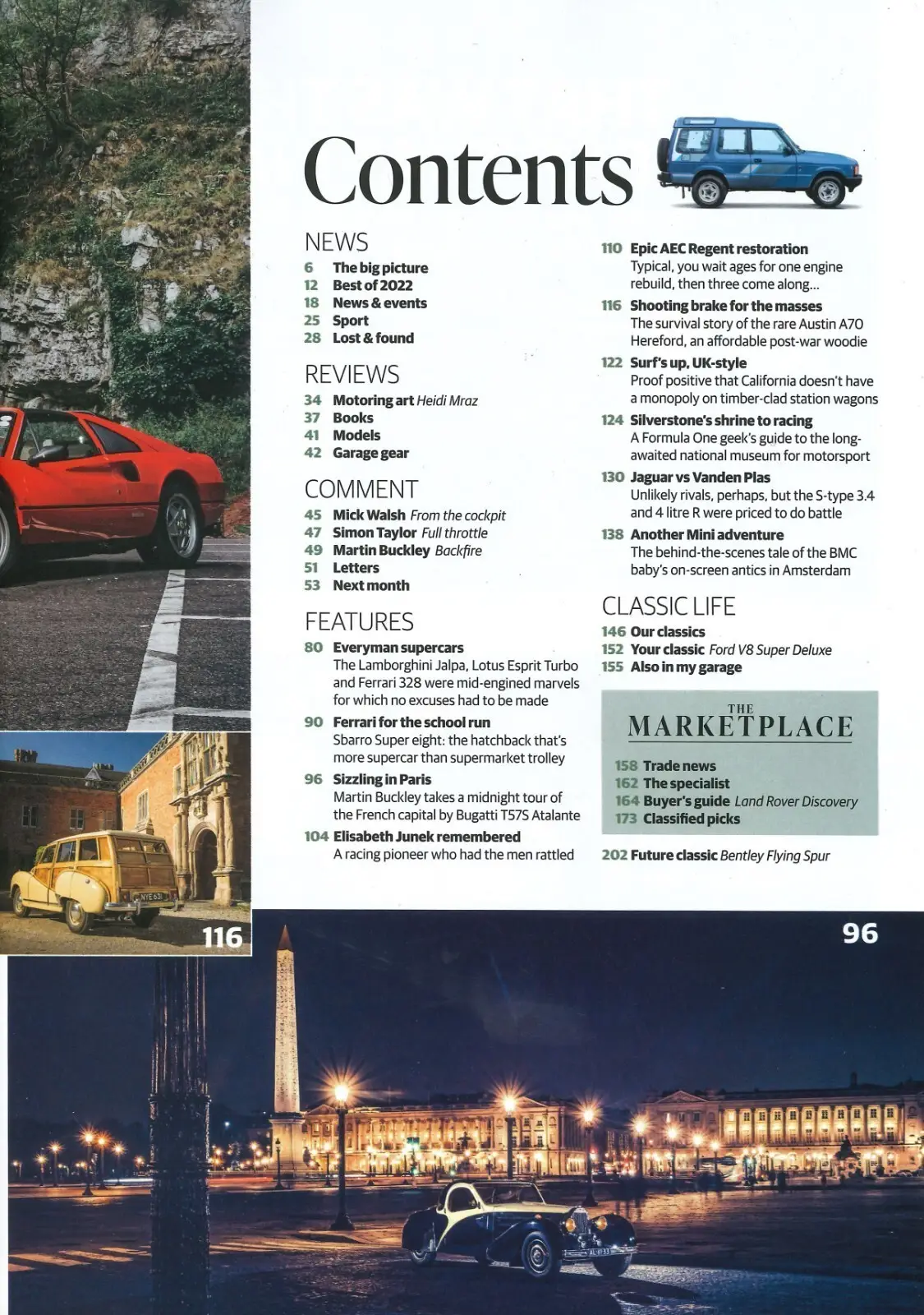 Classic & Sports Car Magazine, Lotus Esprit, Bugatti, Jaguar S-Type, Feb 2023 - image 2 | Free standard UK delivery included | Discount Quality Products
