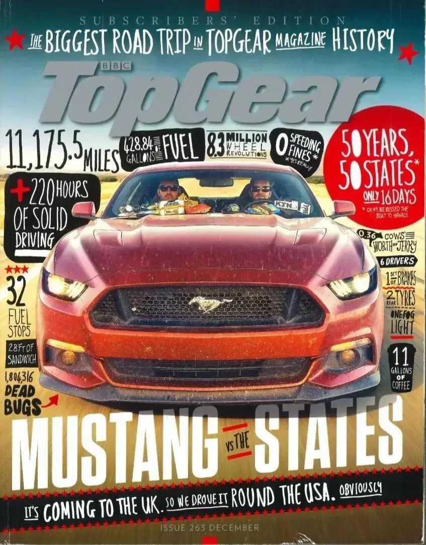 BBC Top Gear Magazine: Issue #263, Pulsar Nismo, Ferrari F60, BMW X6, Dec 2014