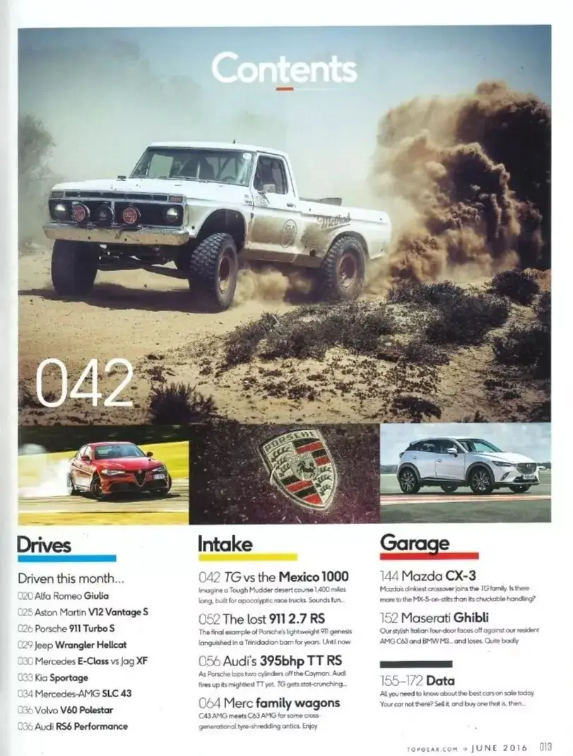 BBC Top Gear Magazine: Issue #283, Tesla Model X, Porsche 911, Volvo, June 2016 - image 3 | Free standard UK delivery included | Discount Quality Products