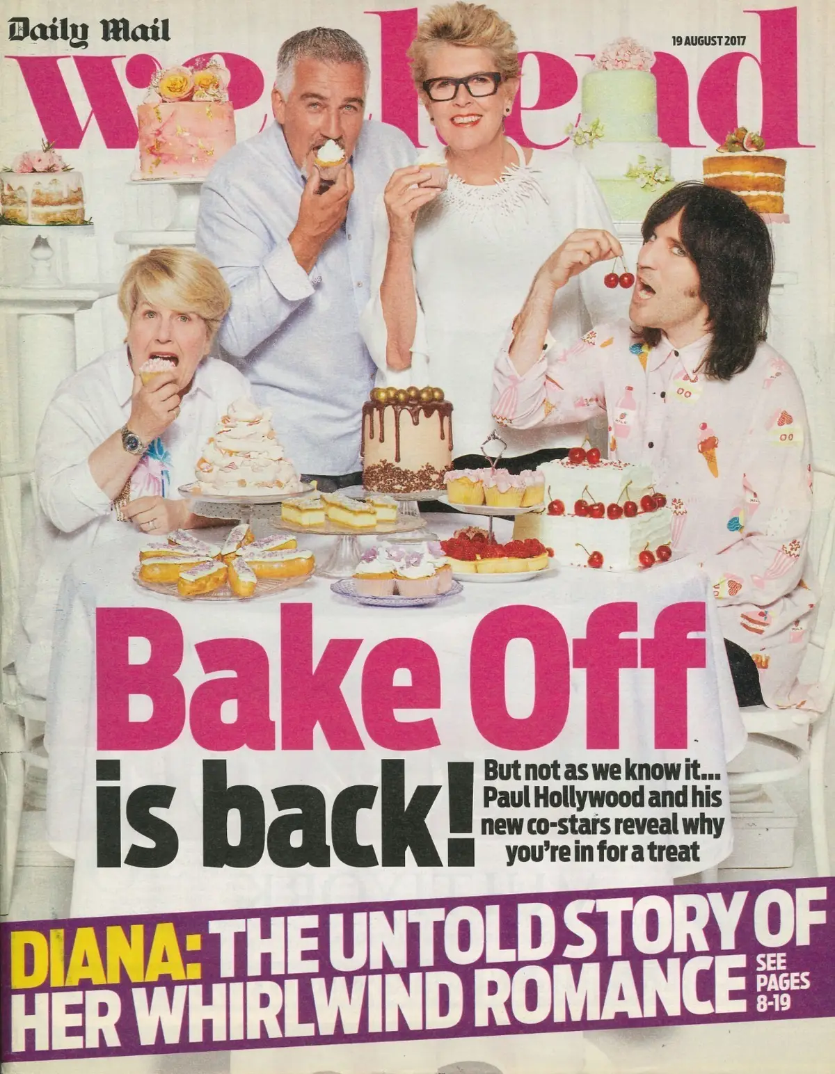 Daily Mail Weekend Magazine: Princess Diana &amp; King Charles' Romance, 19.8.17