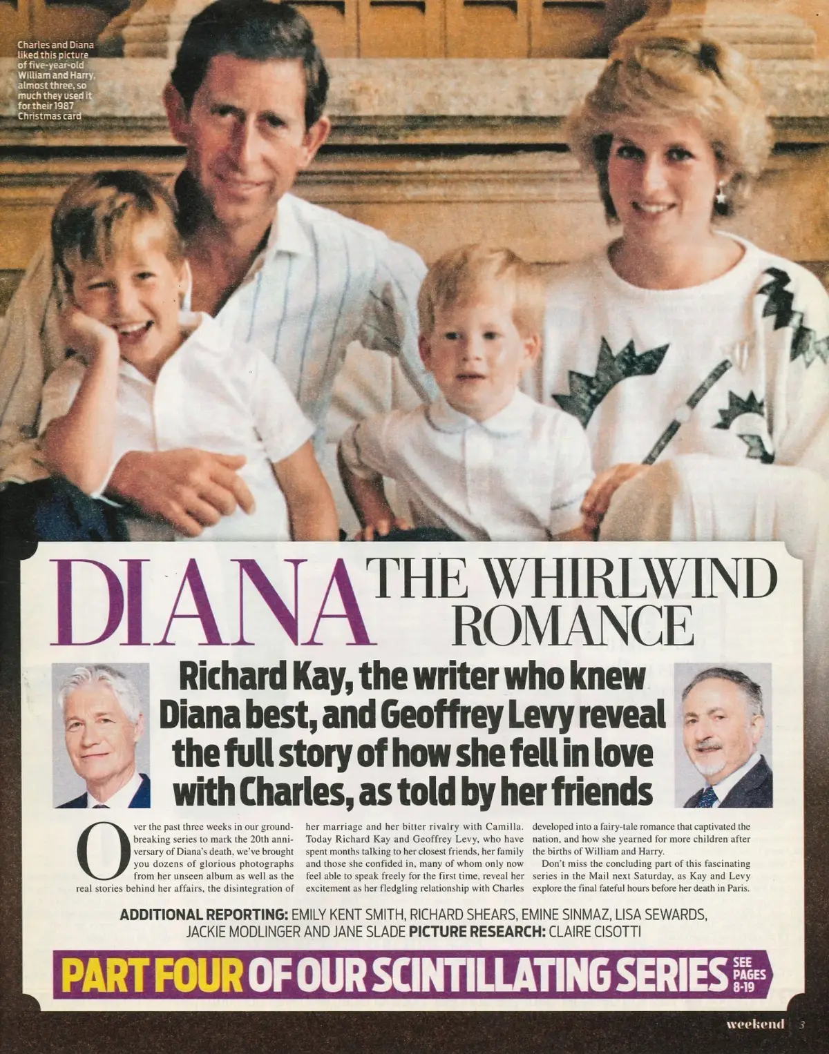 Daily Mail Weekend Magazine: Princess Diana & King Charles' Romance, 19.8.17 - image 2 | Free standard UK delivery included | Discount Quality Products