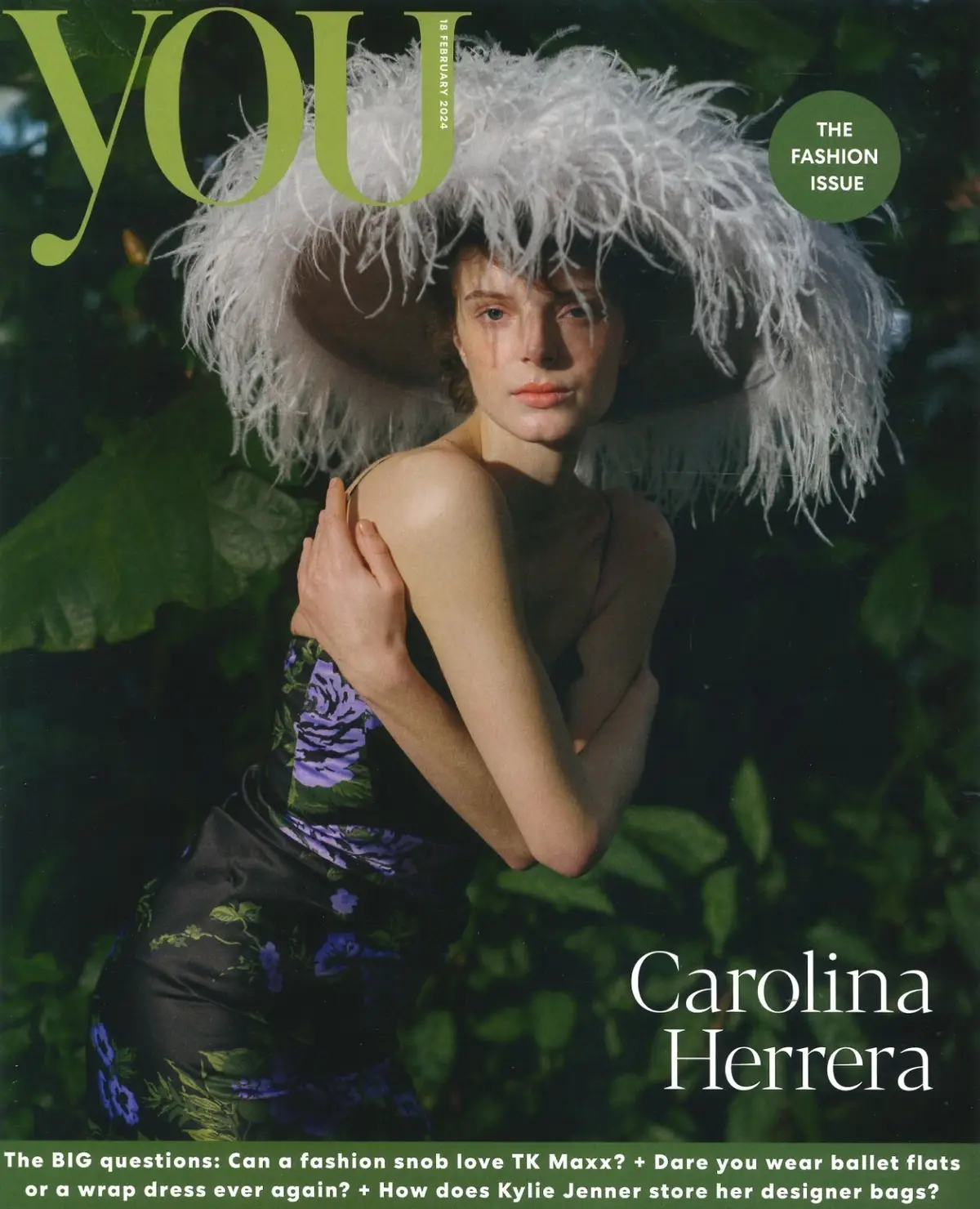 You Magazine: Carolina Herrera Cover, Kylie Jenner, Lucinda Chambers, 18.2.24 - Free standard UK delivery included | Discount Quality Products