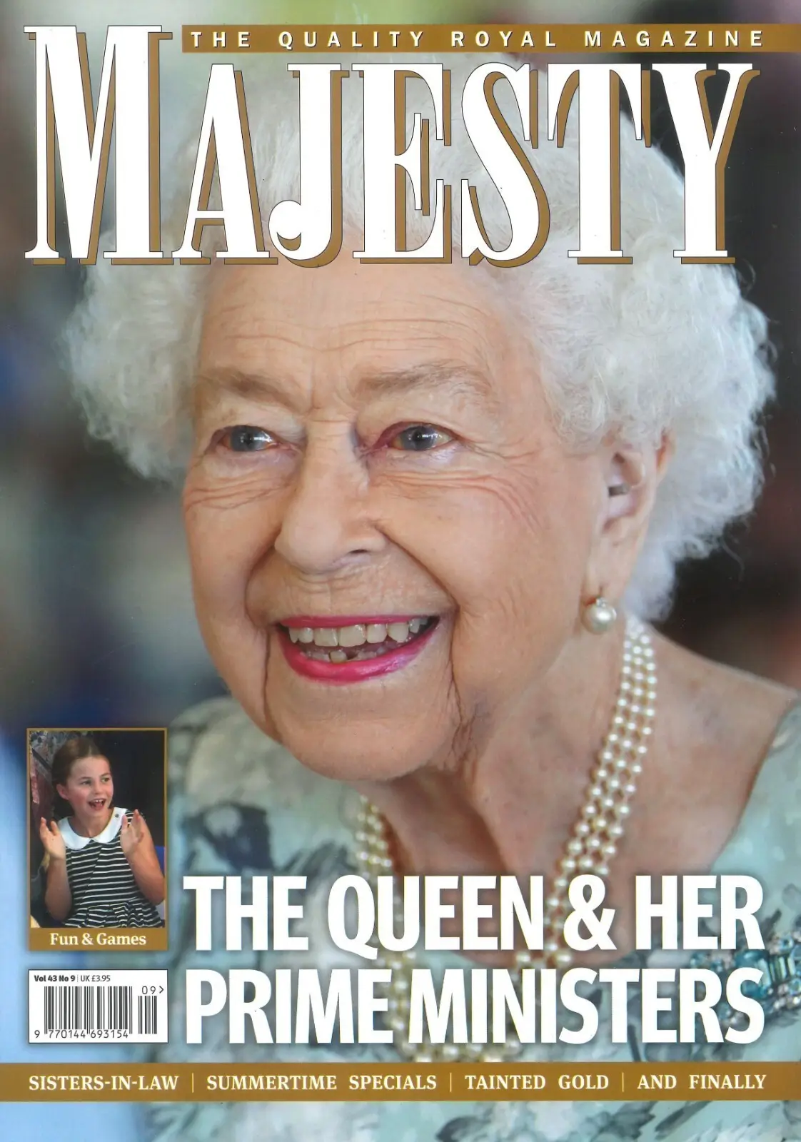 Majesty Magazine, Queen Elizabeth II, King Charles, Camilla, Boris, Sept 2022