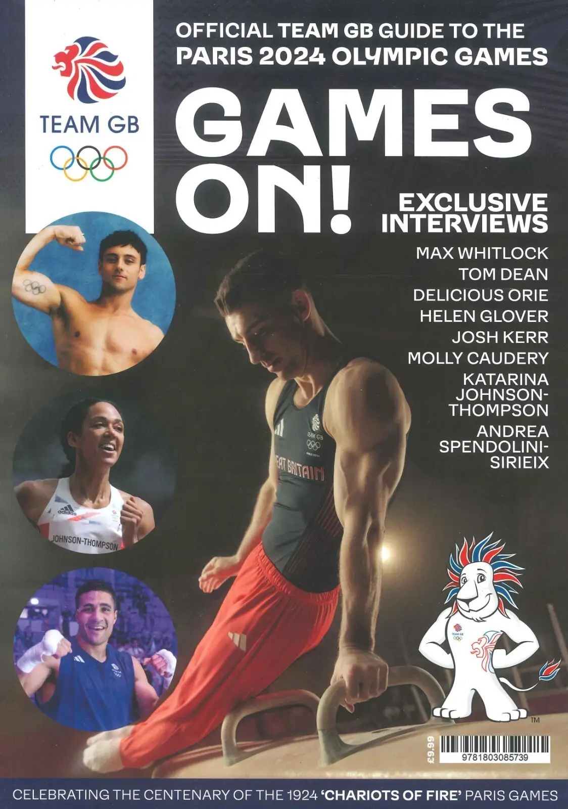 Official Team GB Guide to the Paris 2024 Olympic Games Magazine, Max Whitlock