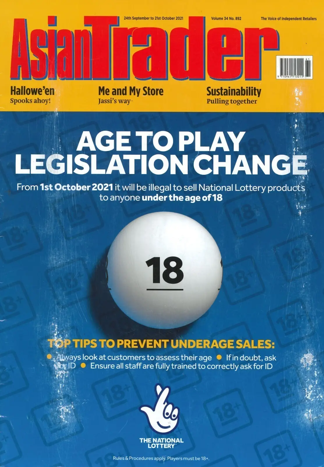 Asian Trader Magazine, Business Journal for UK South Asian Retailers, 21.10.21