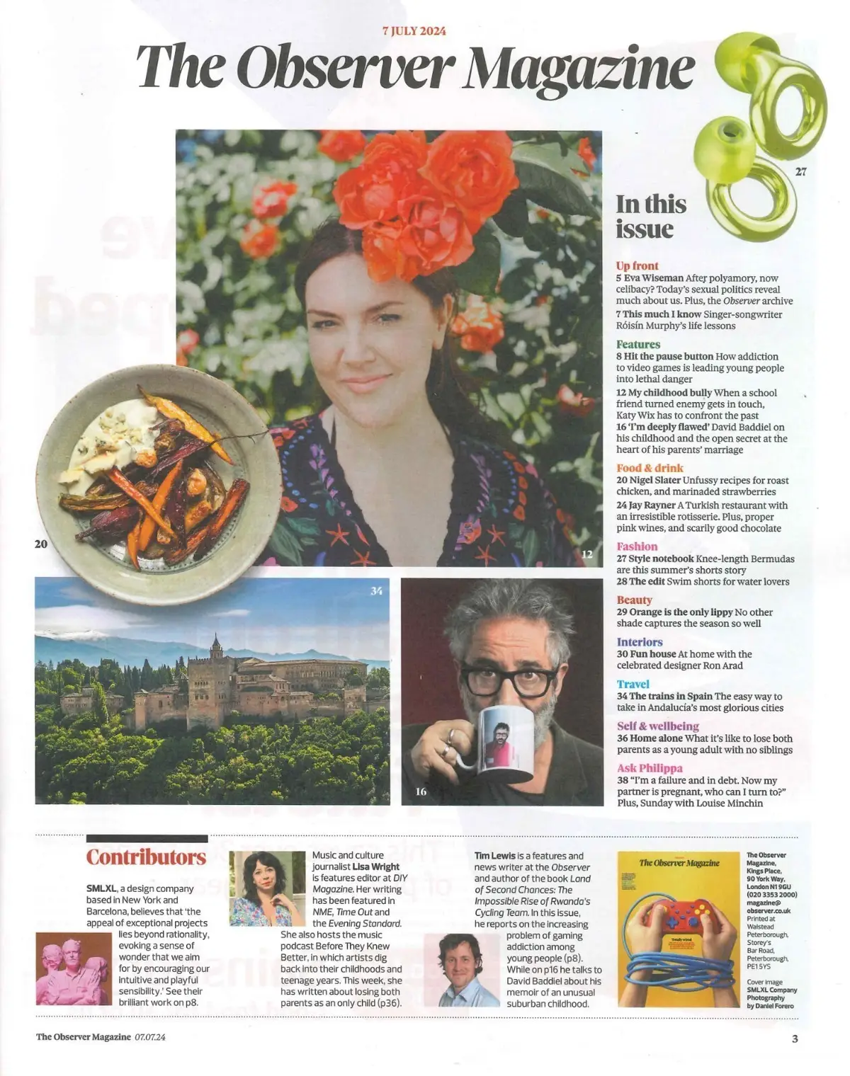 Observer Magazine: Róisín Murphy, Louise Minchin, David Baddiel, Fashion, 7.7.24 - image 2 | Free standard UK delivery included | Discount Quality Products