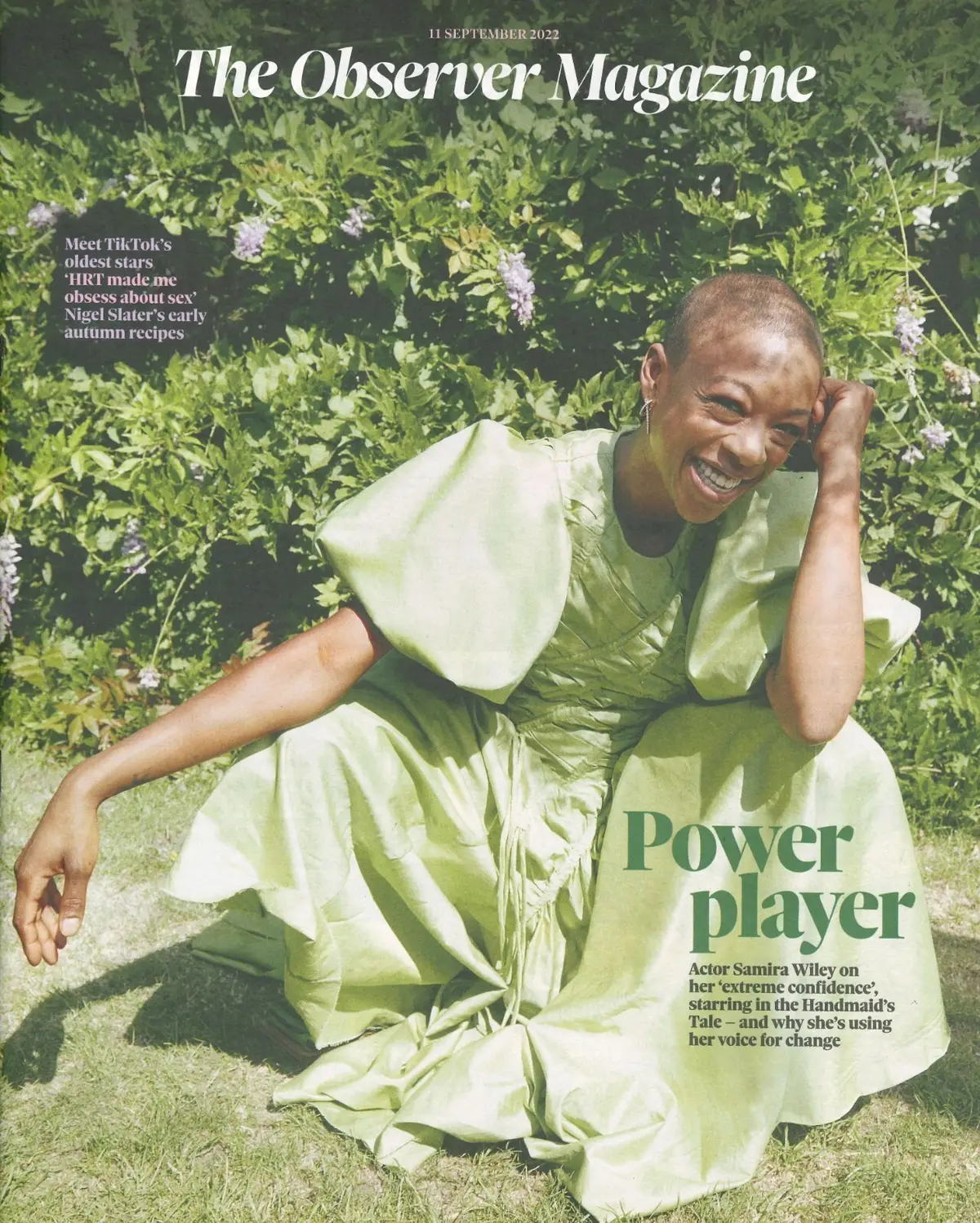 Observer Magazine: Samira Wiley, Vince Cable, Richard Coles, Fashion, 11.9.22