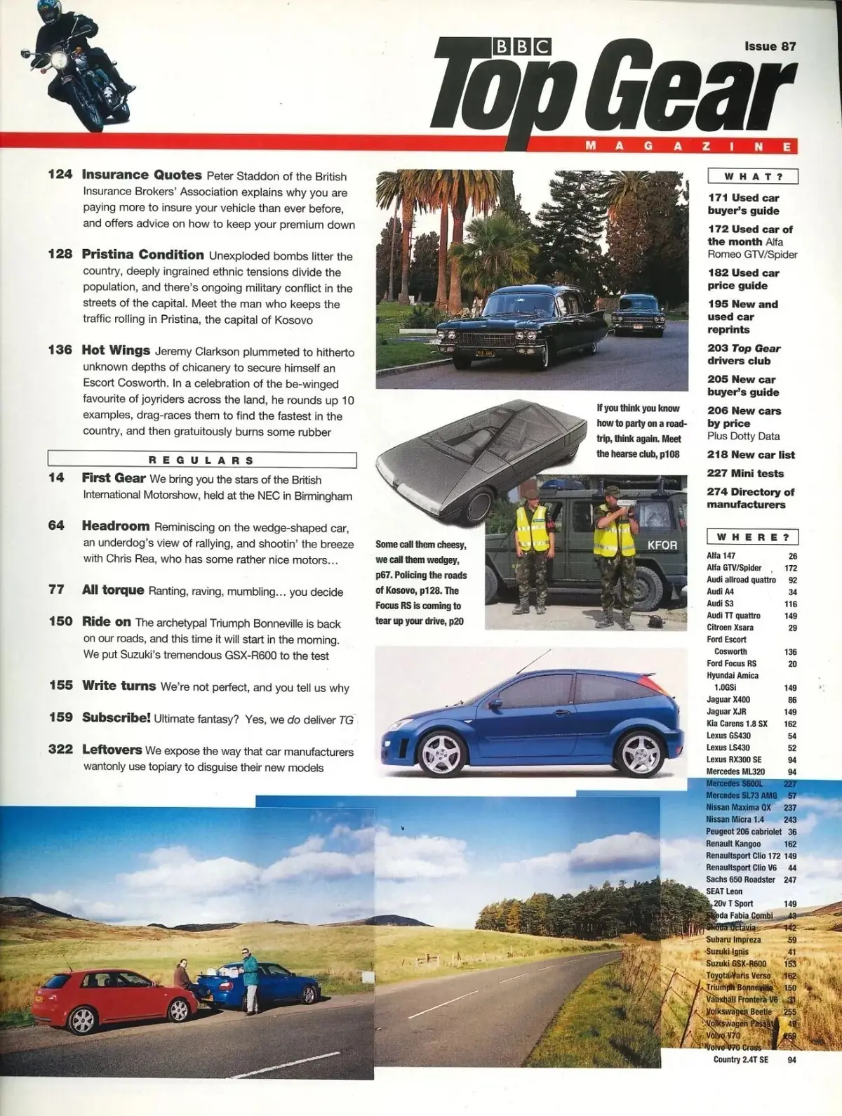 BBC Top Gear Magazine: Issue #87, Jaguar X-Type, Audi A4, Alfa 147, Dec 2000 - image 3 | Free standard UK delivery included | Discount Quality Products