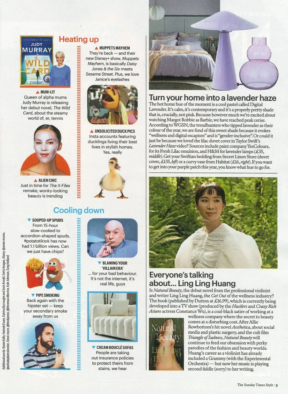 Sunday Times STYLE Magazine, India Amarteifio, Bridgerton, Fashion, 30.4.23 - image 2 | Free standard UK delivery included | Discount Quality Products