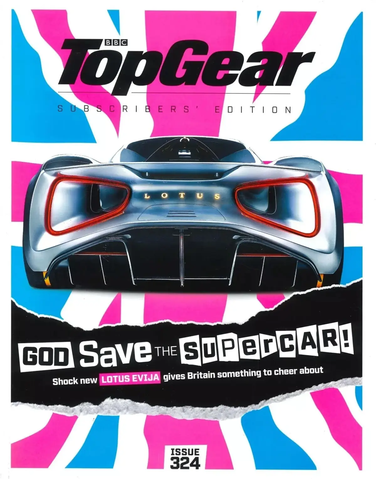 BBC Top Gear Magazine: Issue #324, Lotus Evija, Ford Focus, Nissan, Aug 2019