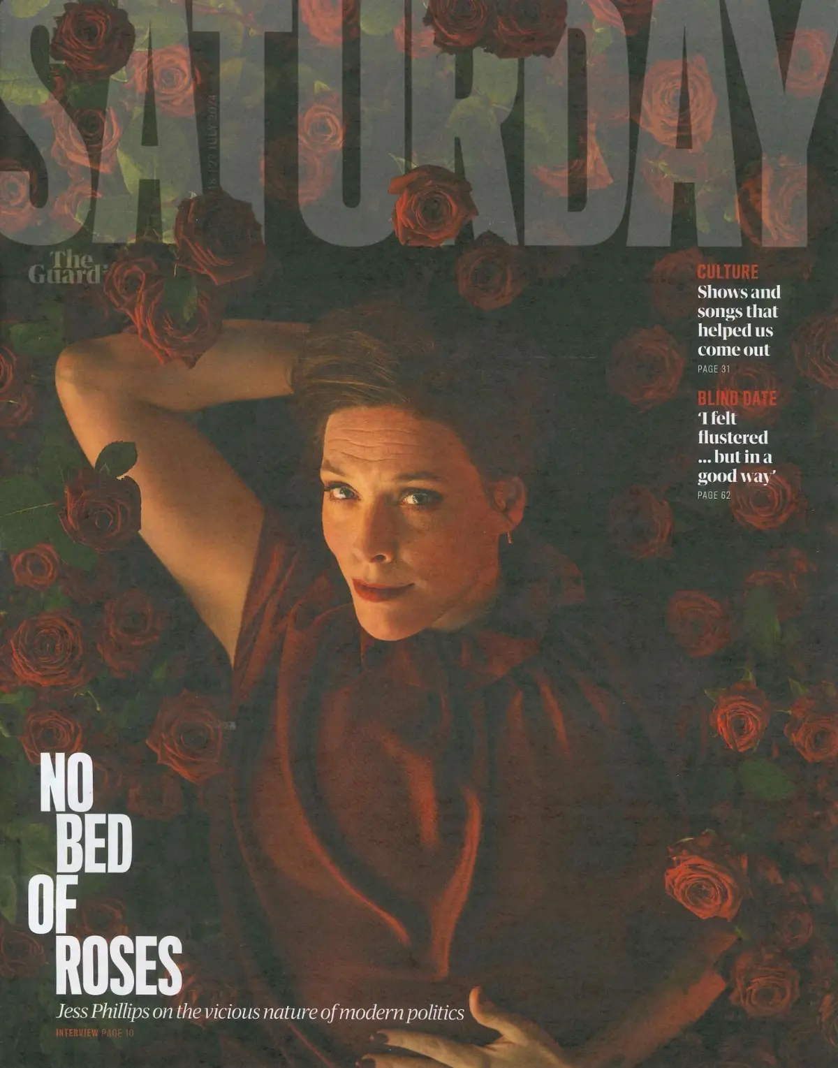 Guardian Saturday Magazine: Jess Phillips, Daphne Guinness, Linford C, 27.7.24