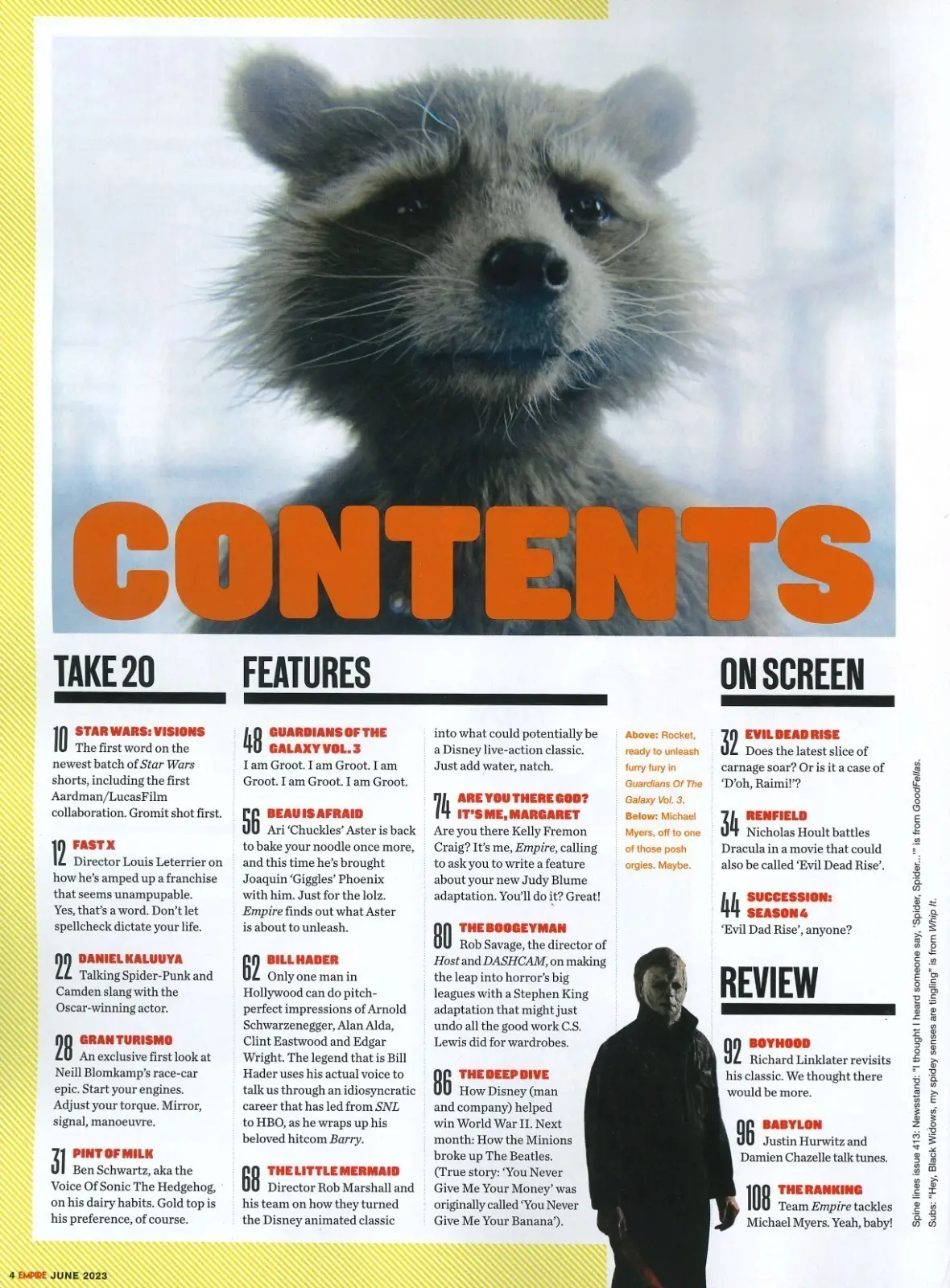Empire Magazine Guardians Of The Galaxy Vol 3, Chris Pratt, Star Wars, June 2023 - image 2 | Free standard UK delivery included | Discount Quality Products