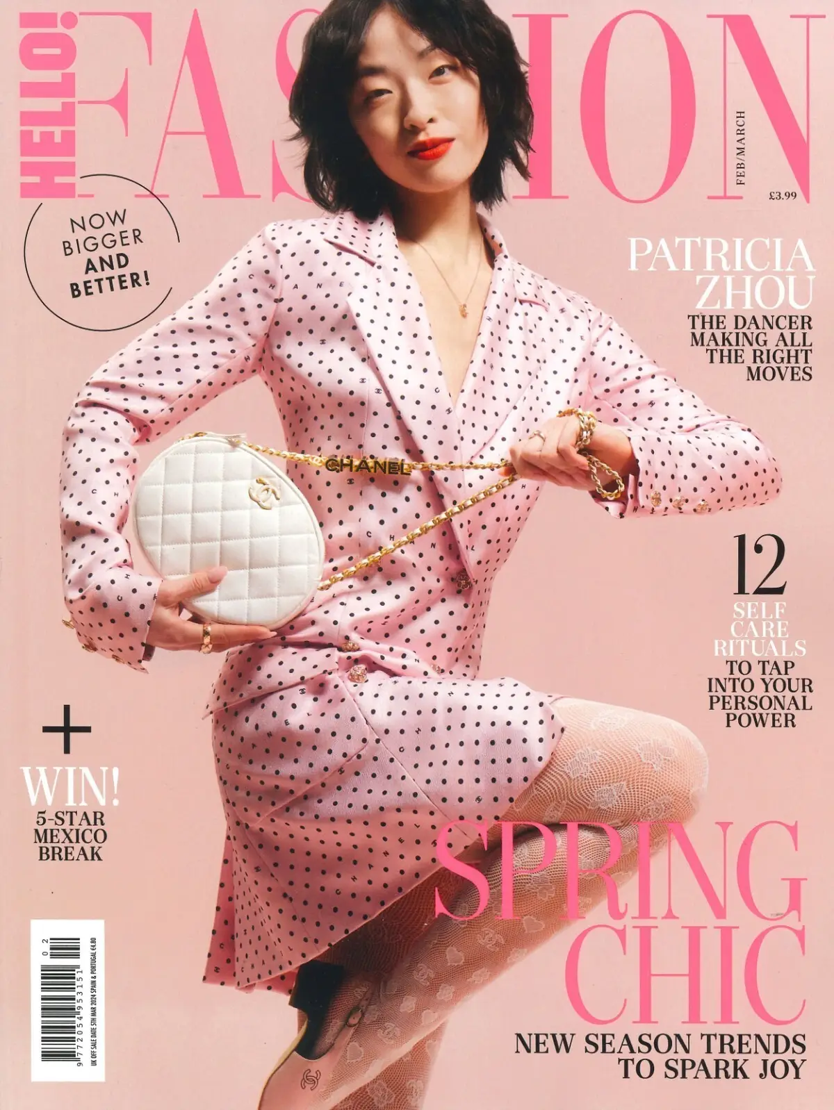 HELLO! Fashion Magazine: Patricia Zhou, Miranda Kerr, Beauty, Feb/March 2024