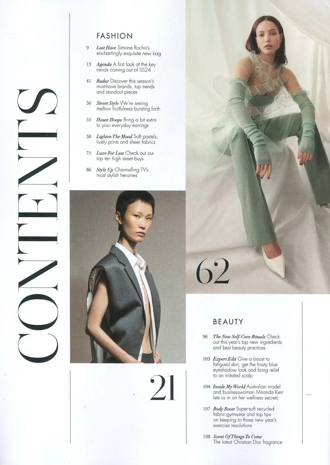 HELLO! Fashion Magazine: Patricia Zhou, Miranda Kerr, Beauty, Feb/March 2024 - image 2 | Free standard UK delivery included | Discount Quality Products
