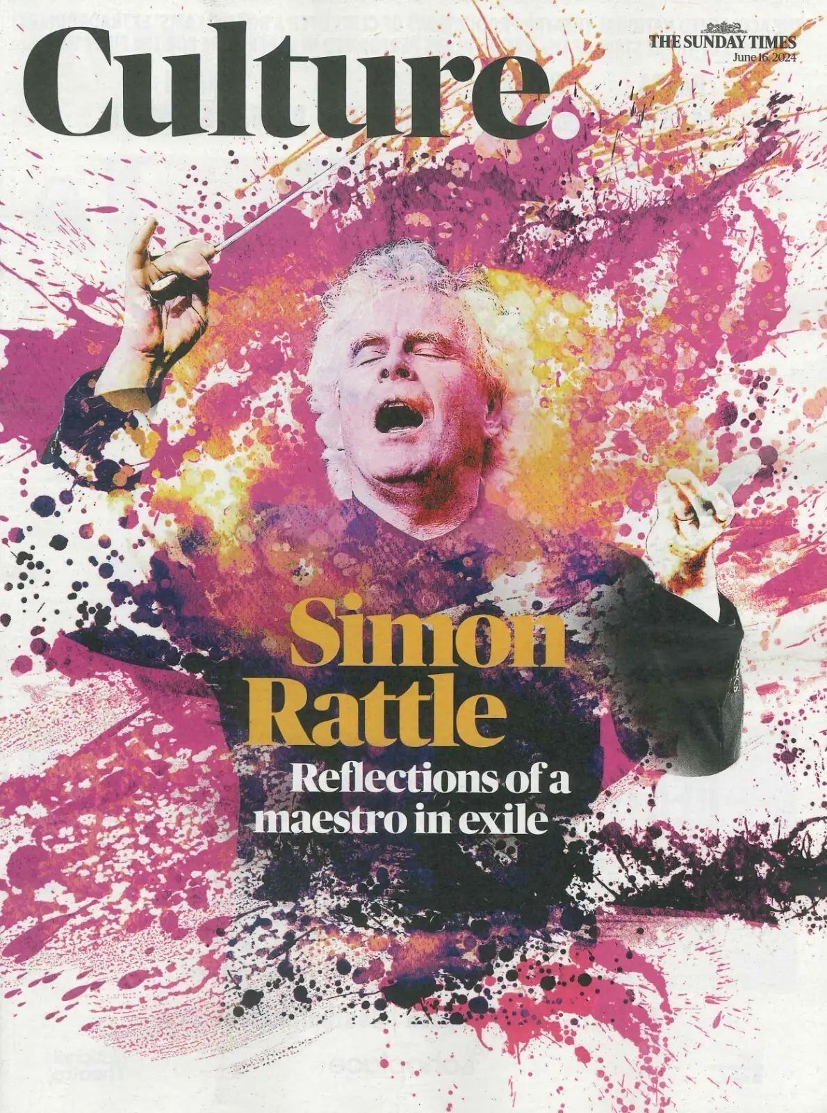 Sunday Times Culture Magazine: Simon Rattle, House of the Dragon, Film, 16.6.24 - Free standard UK delivery included | Discount Quality Products