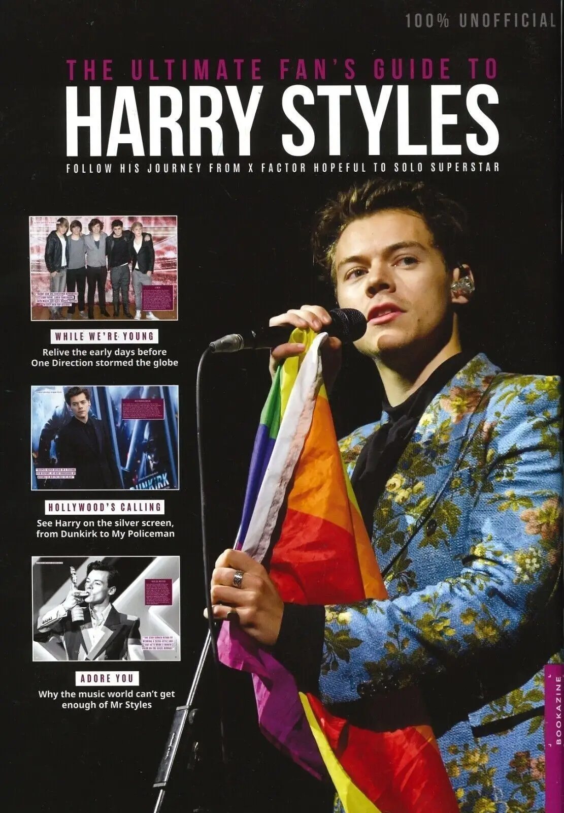 Ultimate Fan's Guide to Harry Styles Magazine X Factor, 1D, Posters Inside, 2022 - image 2 | Free standard UK delivery included | Discount Quality Products