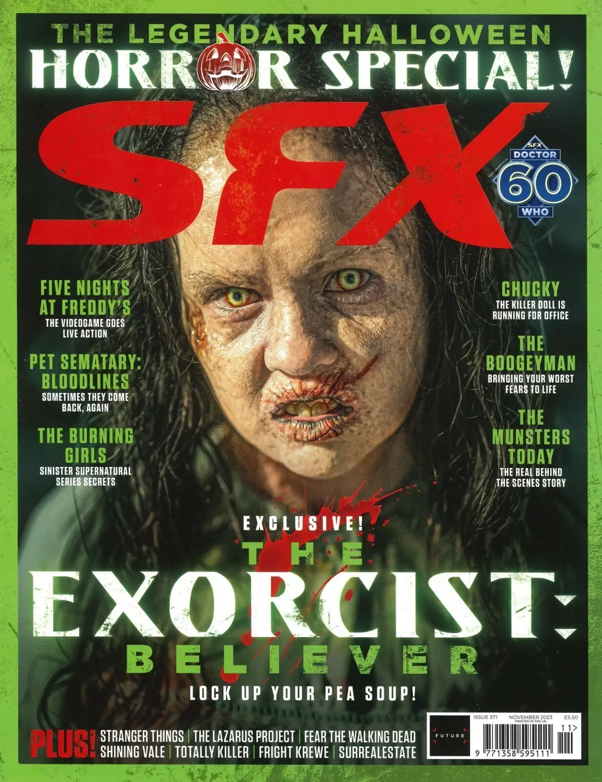 SFX Magazine: Halloween Horror Special, Exorcist Believer Exclusive! Nov 2023