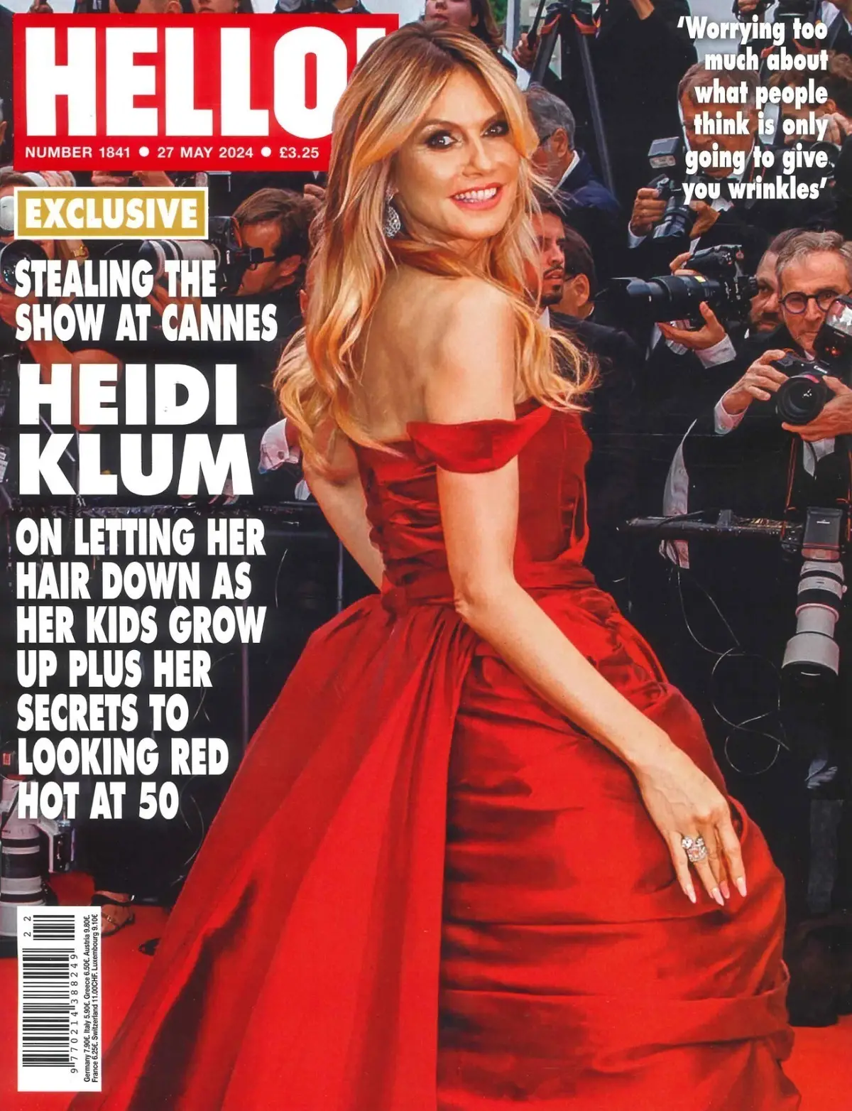 HELLO! Magazine: Heidi Klum, Jasmine Jobson, King Charles, Kate Moss, 27.5.24