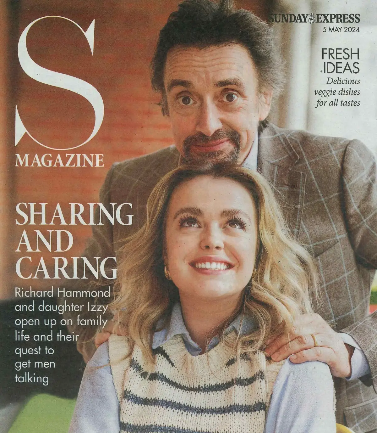 Sunday Express Magazine Richard &amp; Izzy Hammond, Charlotte Church, Fashion 5.5.24