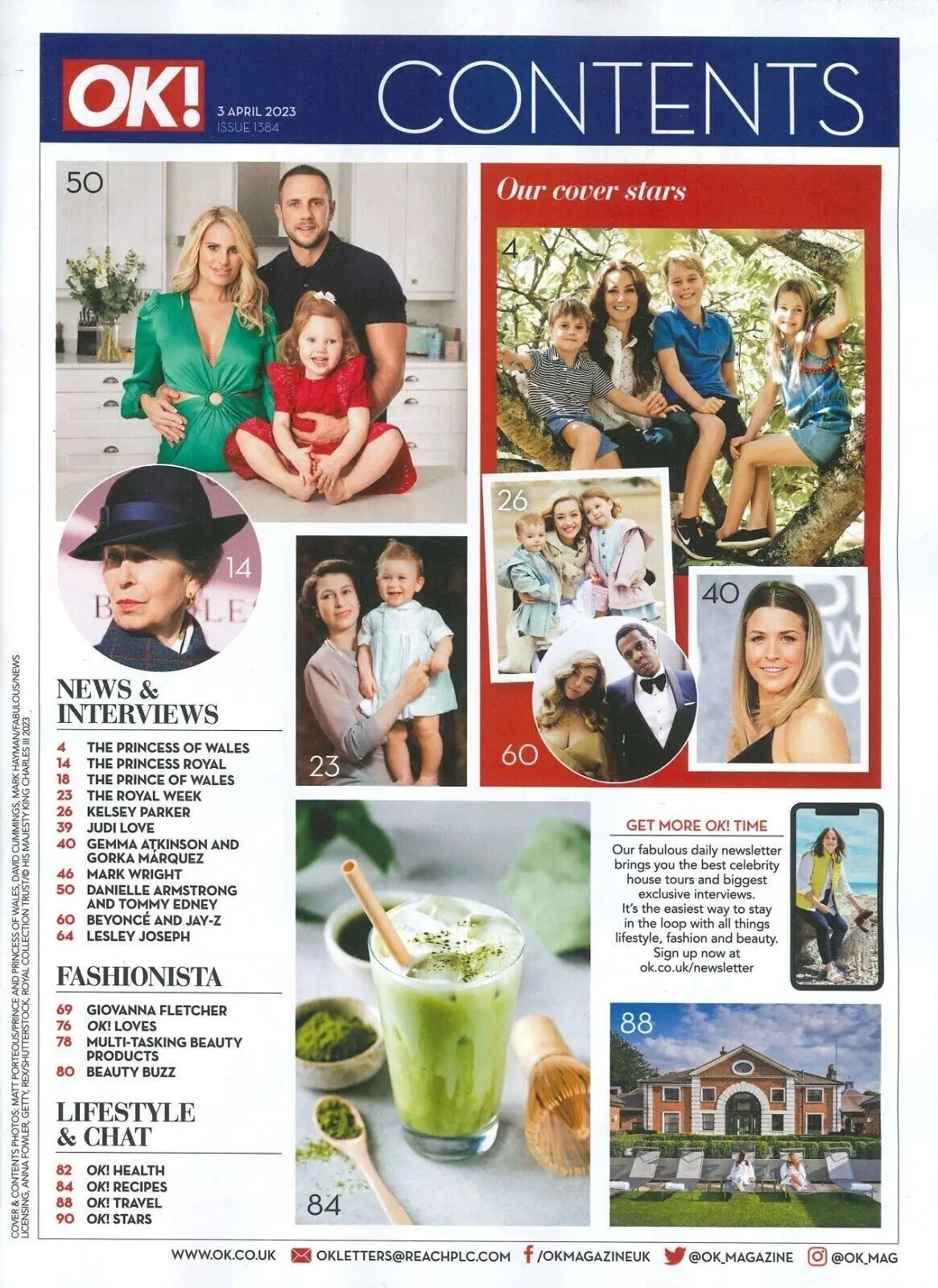 OK! Magazine, Princess Kate Middleton, Beyoncé, Jay-Z, Gemma Atkinson, 3.4.23 - image 2 | Free standard UK delivery included | Discount Quality Products