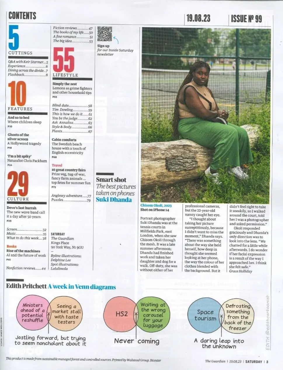Guardian Saturday Magazine: Keir Starmer, Country Fairs, Chisom Okoli 19.8.23 - image 2 | Free standard UK delivery included | Discount Quality Products