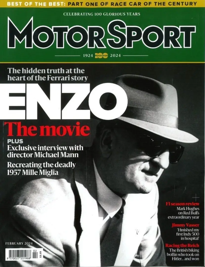 Motor Sport Magazine: Enzo Ferrari The Movie Story, F1 Season Review, Feb 2024