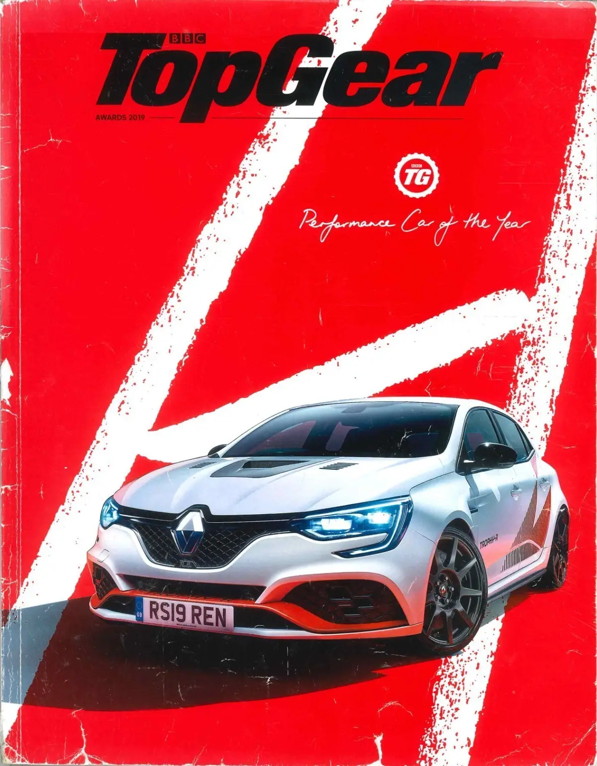 BBC Top Gear Magazine Issue 329, Porsche, Mustang, Awards 2019 (Creases &amp; Tears)