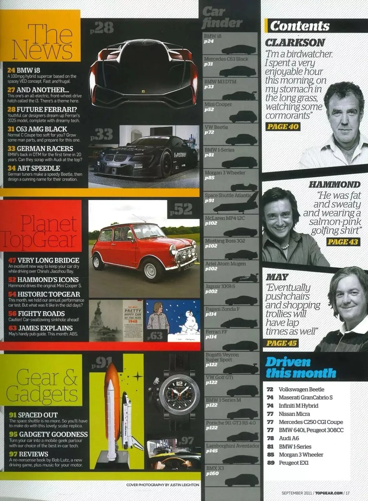 BBC Top Gear Magazine: Issue #221, Bugatti Veyron, Ferrari FF, BMW, Sept 2011 - image 3 | Free standard UK delivery included | Discount Quality Products