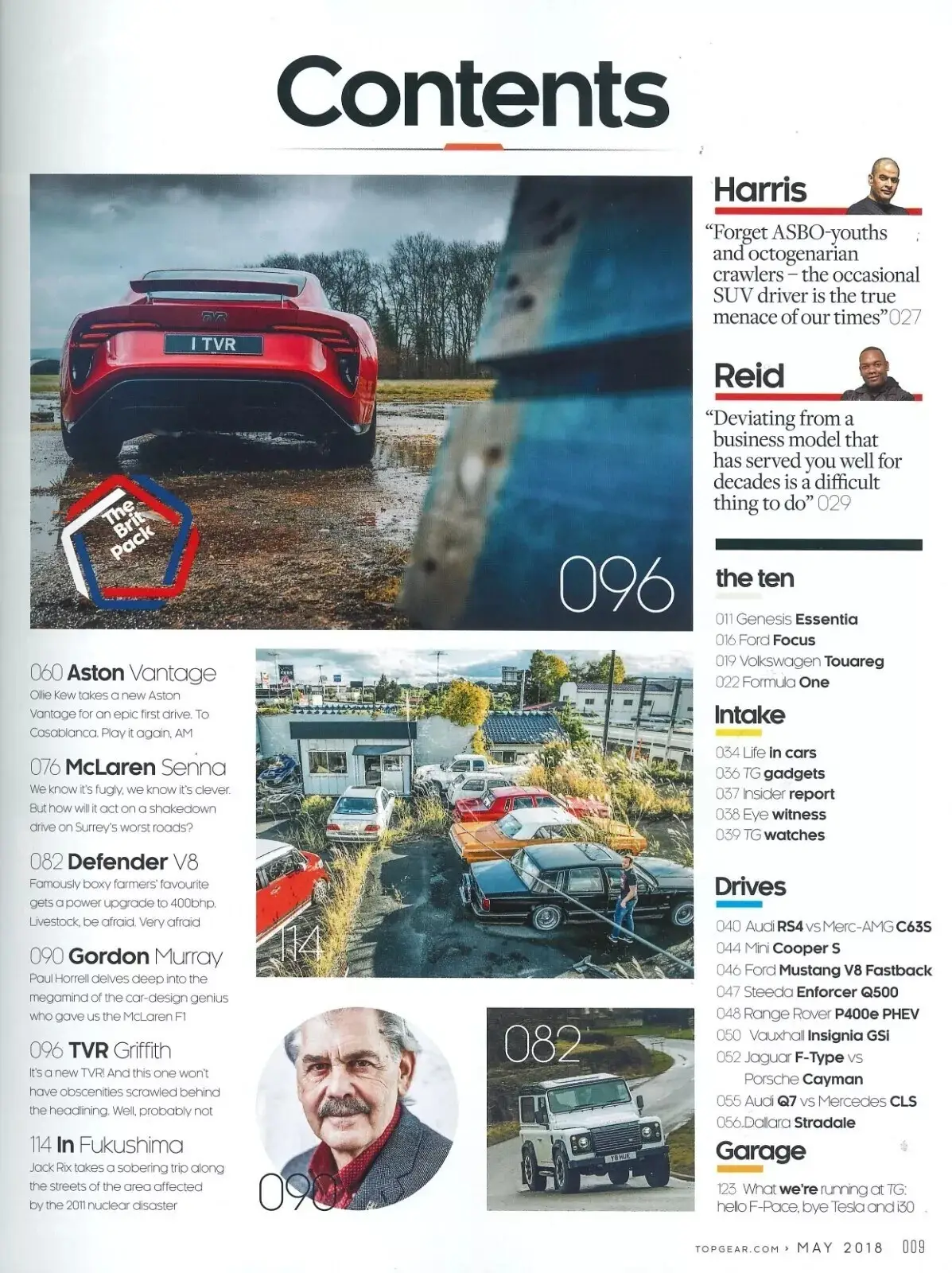 BBC Top Gear Magazine: Issue #308, Aston Vantage, McLaren Senna, May 2018 - image 2 | Free standard UK delivery included | Discount Quality Products