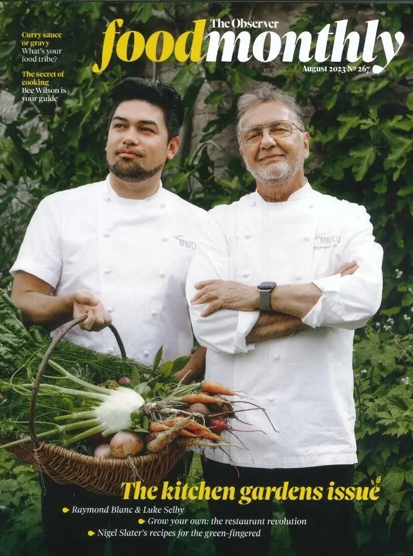 Observer Magazine Food Monthly, Bee Wilson, Rachel Cooke, Recipes, Aug 2023