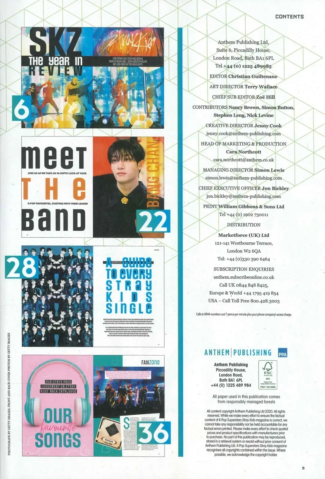 Stray Kids Magazine: Global Icons, K-Pop Superstars, Music, Annual Yearbook 2025 - image 3 | Free standard UK delivery included | Discount Quality Products