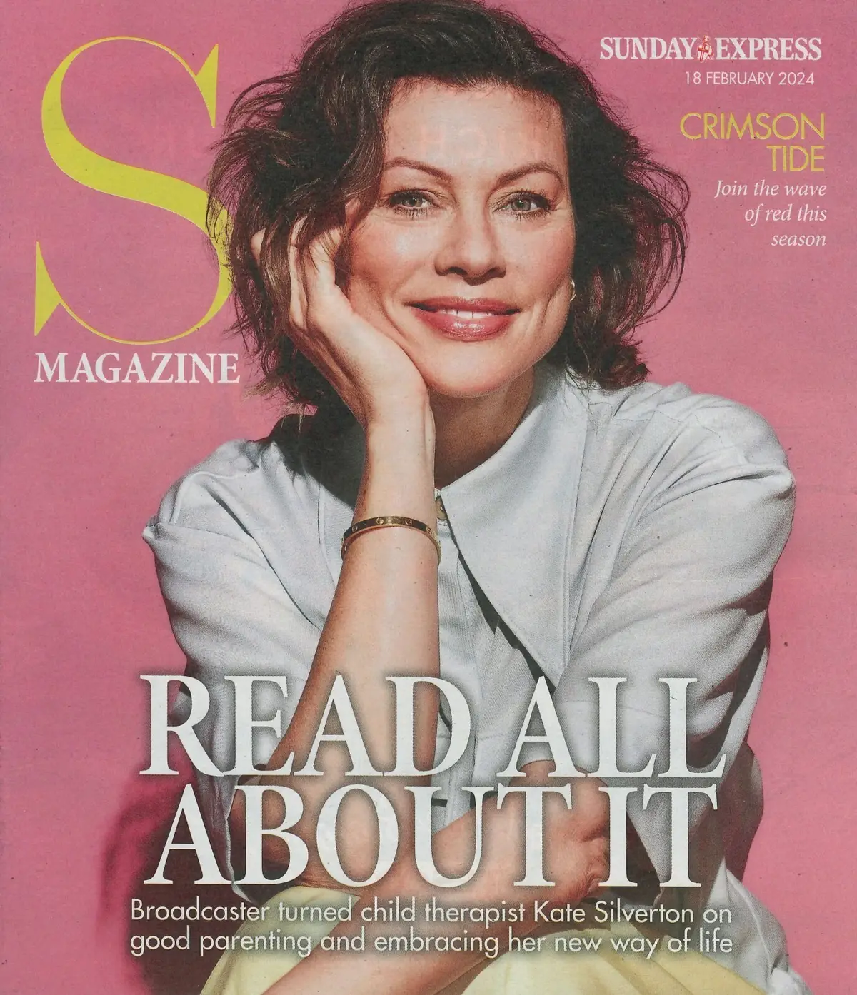 Sunday Express Magazine: Kate Silverton, Mindy Hammond, A. Titchmarsh, 18.2.24