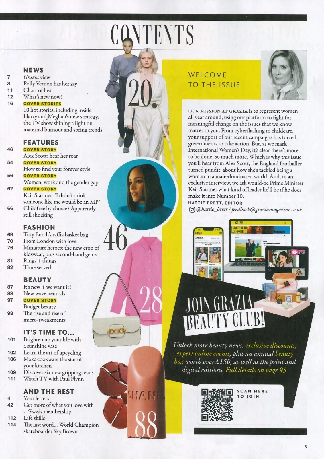 Grazia Magazine, Alex Scott, Prince Harry, Meghan Markle, Keir Starmer, 20.3.23 - image 2 | Free standard UK delivery included | Discount Quality Products