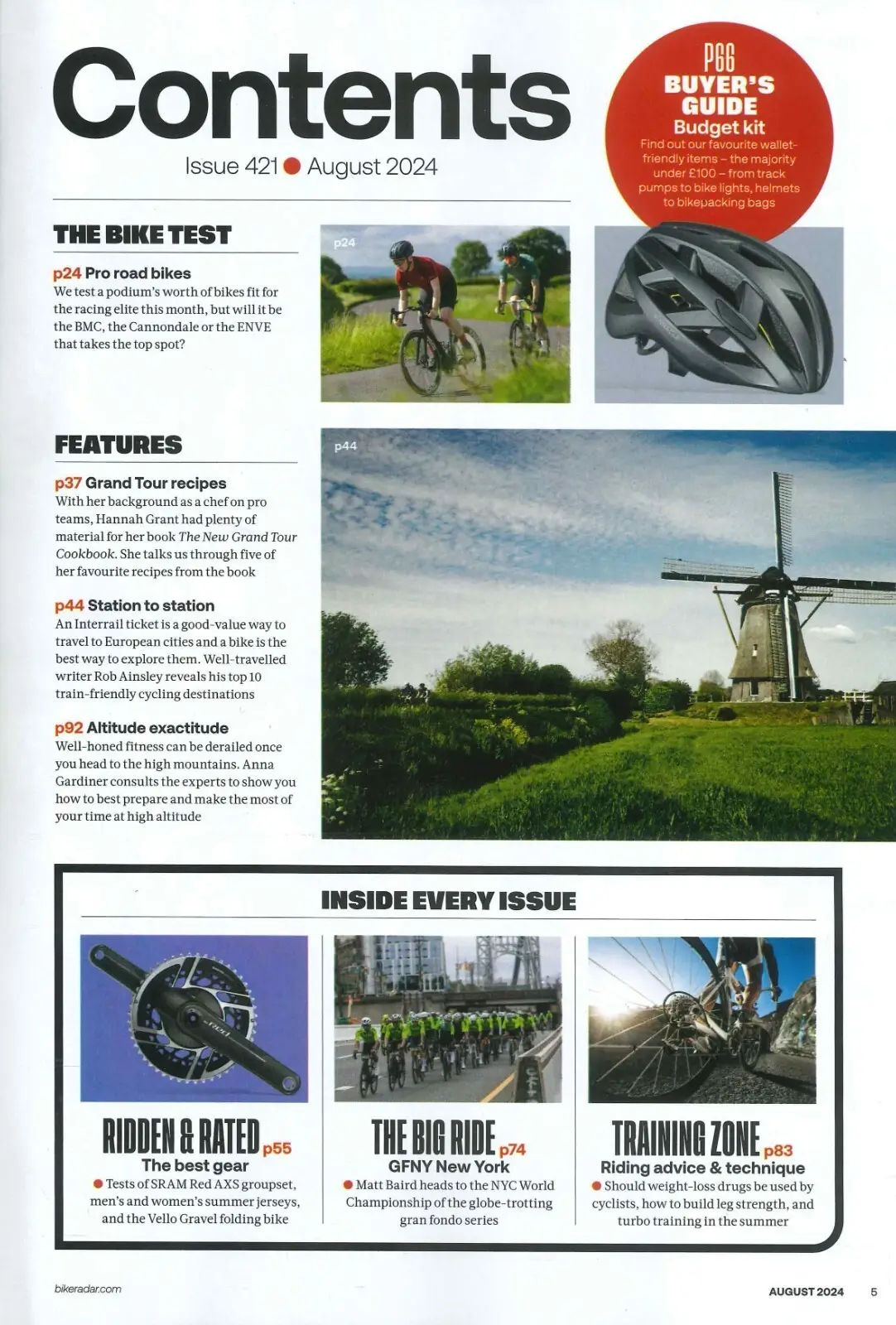 Cycling Plus Magazine #421: Free Paris 2024 Preview, Bikes, Racing, Aug 2024 - image 4 | Free standard UK delivery included | Discount Quality Products
